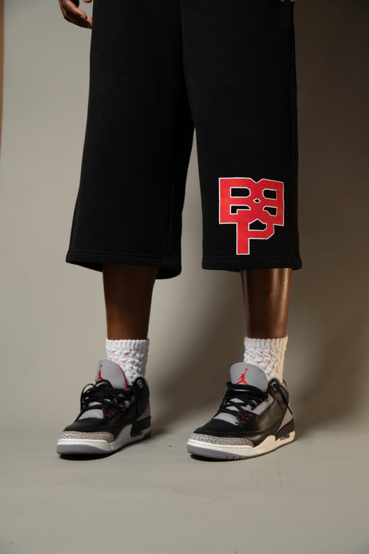 BBP logo 3/4 Shorts